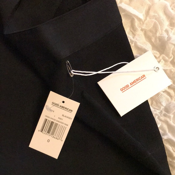 NWT- Good American The Pin Up Knit Tank - Picture 7 of 8